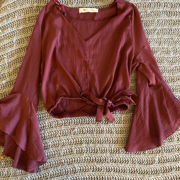 Maroon blouse - Picture 1 of 1